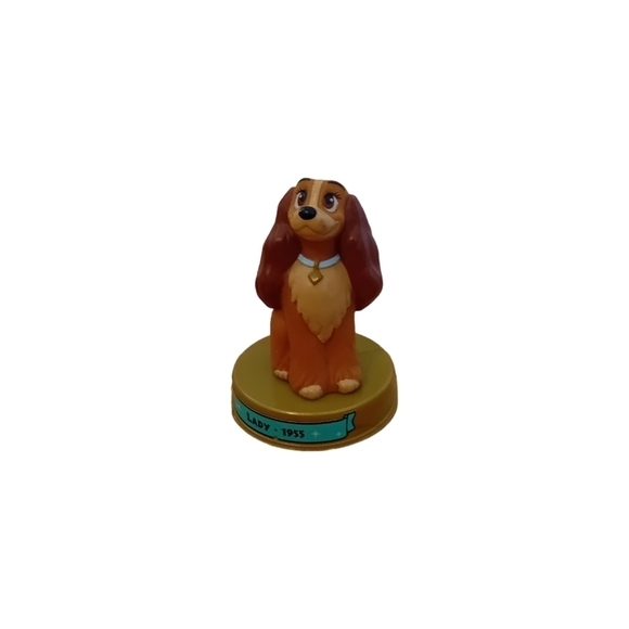 2002 McDonald's Disney Lady & The Tramp 100 Years Of Magic Action Figure Lady 3" - Picture 1 of 3